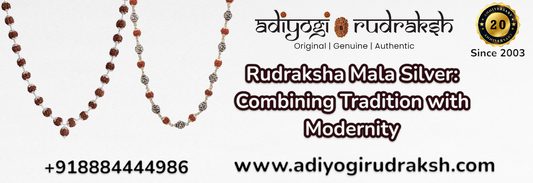 Rudraksha Mala Silver malas